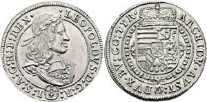 Leopold I. 1657-1705 - 1/4 Taler o. J. Hall ... 
