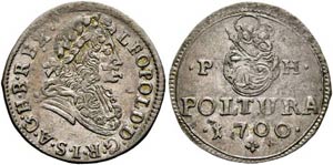 Leopold I. 1657-1705 - Poltura 1700 ... 