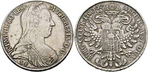 Maria Theresia 1740-1780 - Taler 1780 S.F. ... 