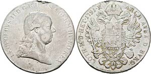 Leopold II. 1790-1792 - Taler 1791 A Wien ... 