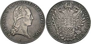 Franz I. (1792)-1806-1835 - Taler 1824 C ... 