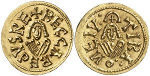 Recaredo I (586-601). Tirasona ... 