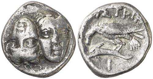 (340-313 a.C.). Tracia. Istros. ... 