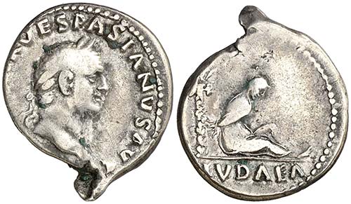 (69-70 d.C.). Vespasiano. Denario. ... 