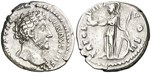 (153-154 d.C.). Marco Aurelio. ... 