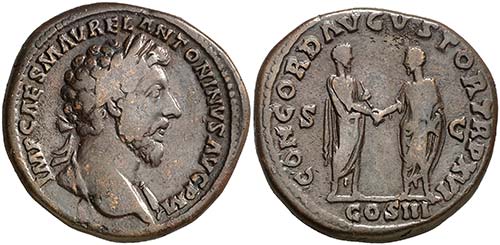 (161 d.C.). Marco Aurelio. ... 