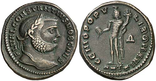 (302-305 d.C.). Constancio I, ... 