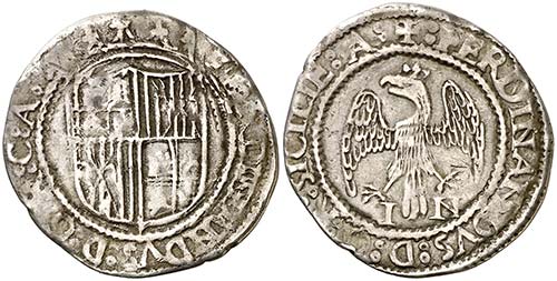 Ferran II (1479-1516). Sicília. ... 