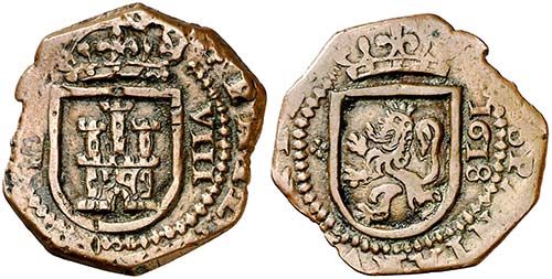 1618. Felipe III. Madrid. 8 ... 