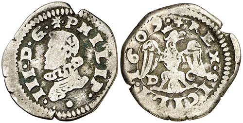 1609. Felipe III. Messina. DC. 1 ... 