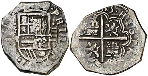 (1)613. Felipe III. Granada. M. 4 ... 