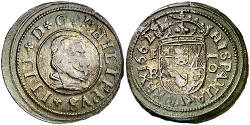 1662. Felipe IV. Segovia. . 16 ... 
