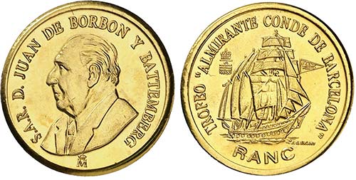 Juan de Borbón. Medalla. 3,83 g. ... 