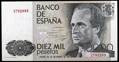 1985. 10000 pesetas. (Ed. E7) (Ed. ... 