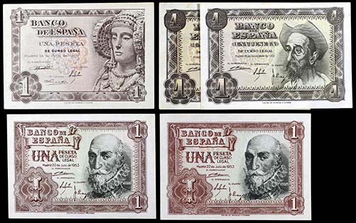 1948, 1951 y 1953. 1 peseta. 5 ... 