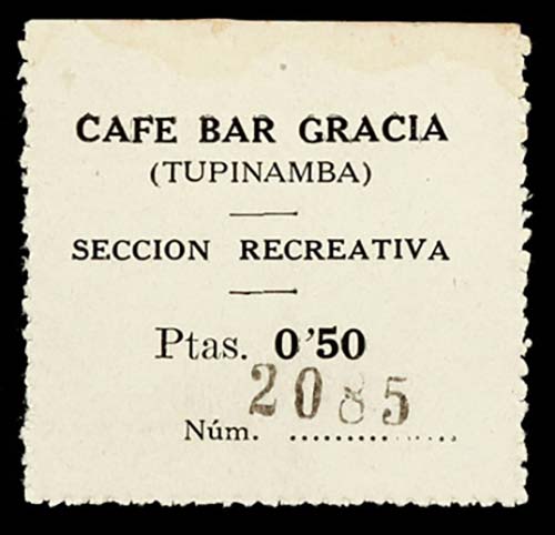 Barcelona. Café Bar Gracia ... 