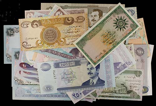 Iraq. 51 billetes de distintos ... 