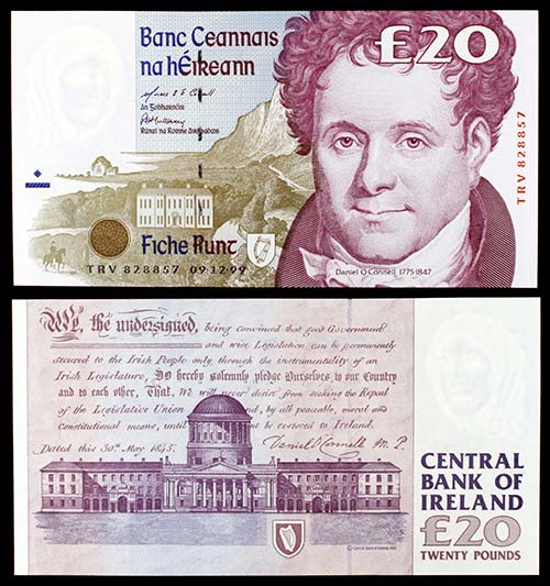 1999. Irlanda. Banco Central. 20 ... 