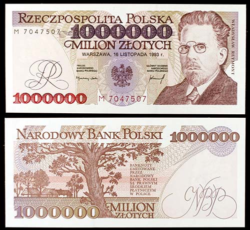 1993. Polonia. Banco Nacional. ... 