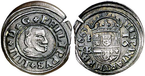 1663. Felipe IV. Segovia. BR. 16 ... 