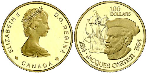 1984. Canadá. Isabel II. 100 ... 