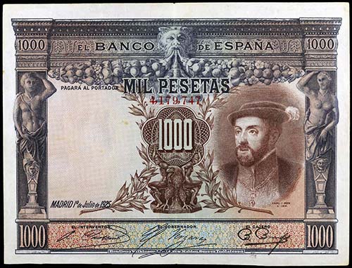 1925. 1000 pesetas. (Ed. C2) (Ed. ... 