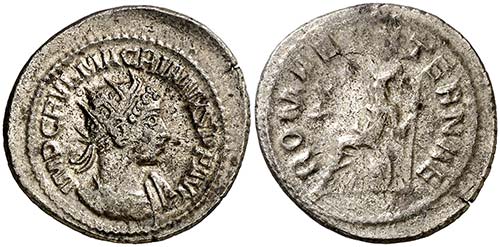 (261 d.C.). Macriano. Antoniniano. ... 