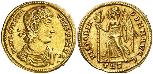 (337-340 d.C.). Constancio II. ... 
