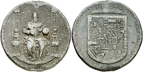 Felipe II (1556-1598). Sello ... 