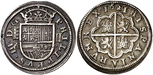 1621/08. Felipe III. Segovia. /C. ... 