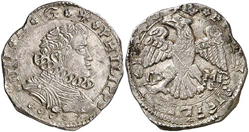 1644. Felipe IV. Messina. IP-MP. 4 ... 