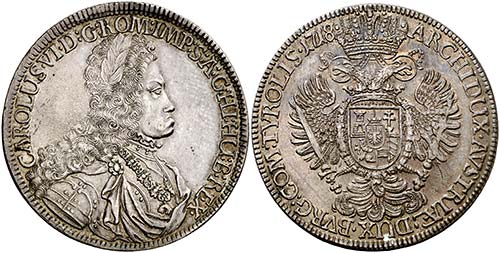 1718/7. Carlos III, Pretendiente. ... 