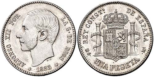 1885*1886. Alfonso XII. MSM. 1 ... 