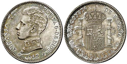 1905*1905. Alfonso XIII. SMV. 1 ... 