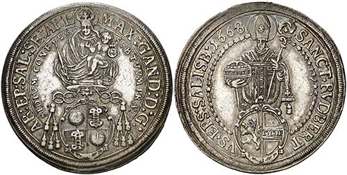 1668. Austria. Salzburgo. ... 