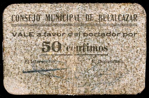 Belalcazar (Córdoba). 50 ... 