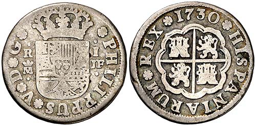 1730. Felipe V. Madrid. JF. 1 ... 