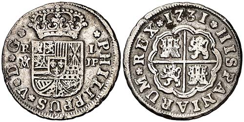 1731. Felipe V. Madrid. JF. 1 ... 