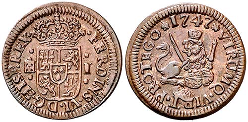 1747. Fernando VI. Segovia. 1 ... 