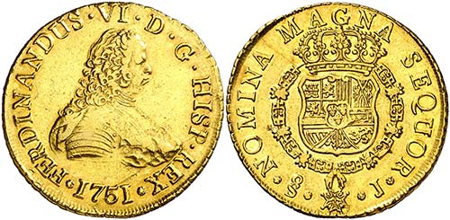 1751. Fernando VI. Santiago. J. 8 ... 