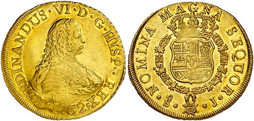 1752. Fernando VI. Santiago. J. 8 ... 