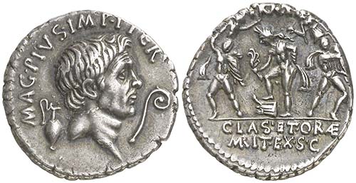(42-40 a.C.). Cn. Pompeius Magnus ... 