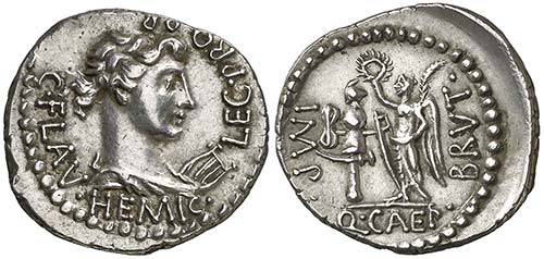 (43 a.C.). Bruto / C. Flavius ... 