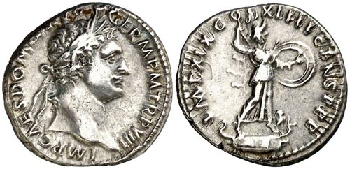 (88-89 d.C.). Domiciano. Denario. ... 