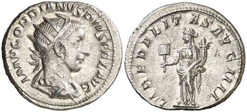 (241 d.C.). Gordiano III. ... 