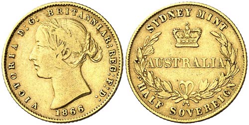 1866. Australia. Victoria. Sydney. ... 