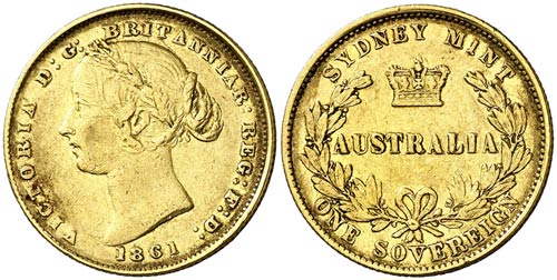 1861. Australia. Victoria. Sydney. ... 