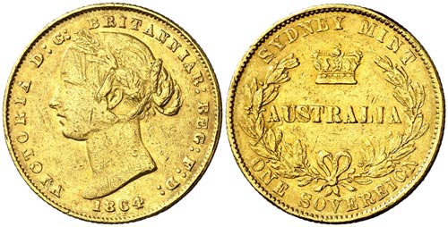1864. Australia. Victoria. Sydney. ... 