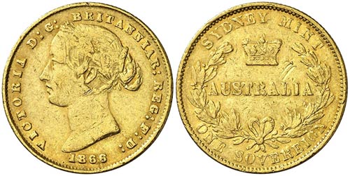 1866. Australia. Victoria. Sydney. ... 