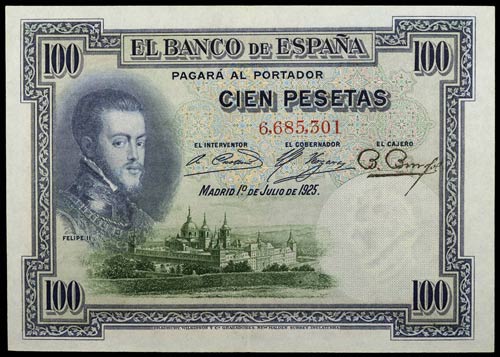 1925. 100 pesetas. (Ed. B127) (Ed. ... 